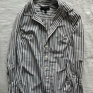 Banana Republic Striped Button Up